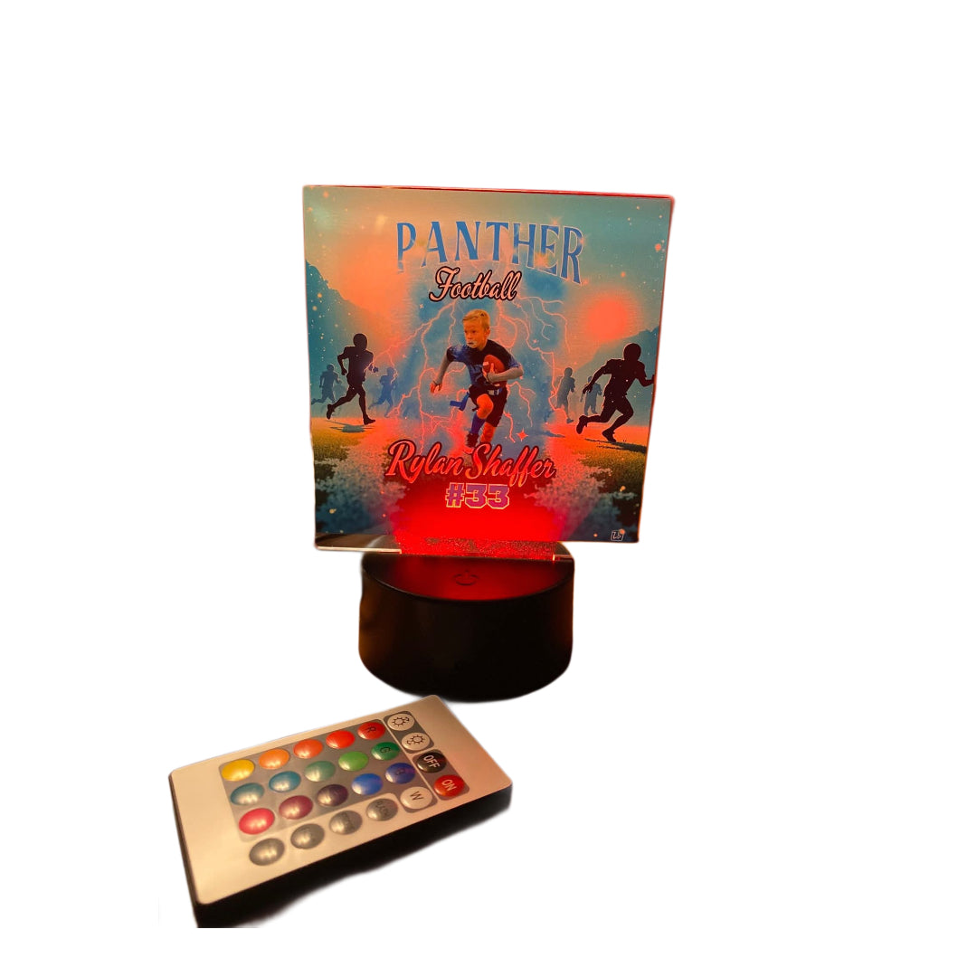 Custom UV Printed Lighted Acrylic Sign